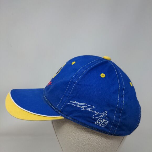 NAPA Racing Strapback Hat Blue Yellow OSFM Ron Capps #28 Martin Truex #56 - Picture 3 of 8